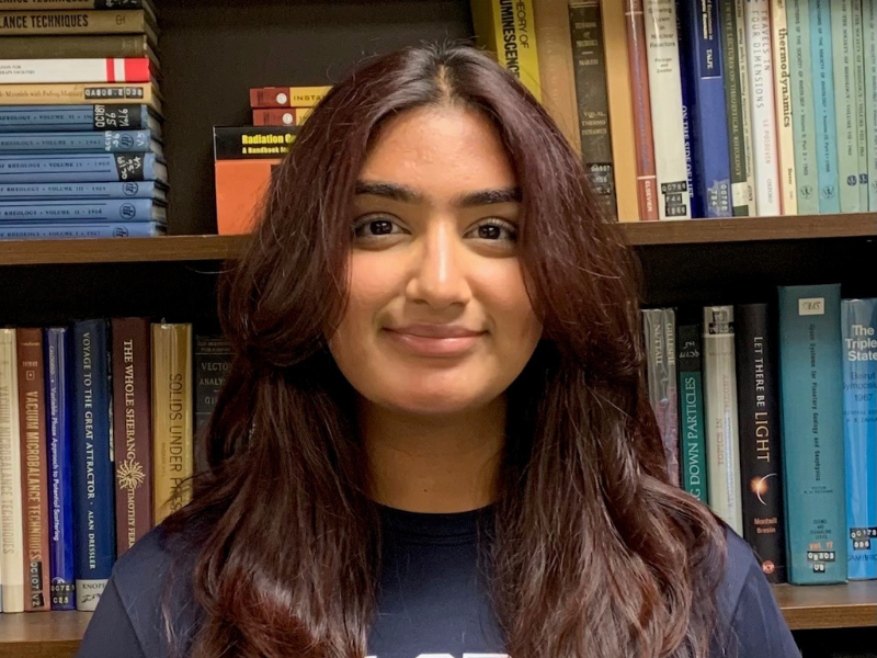 Khushi Vandra ’26 CLAS Named 2025 Goldwater Scholar