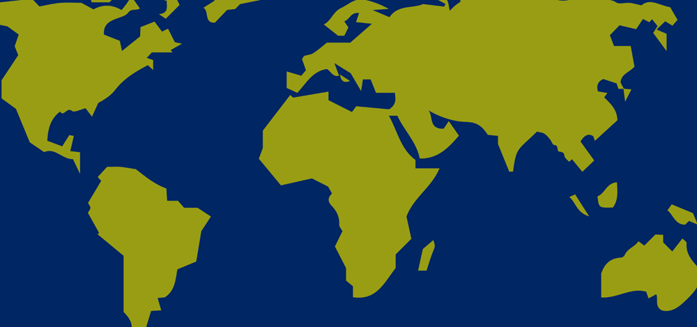 Image of a map of the world