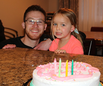 Daniel Duffy and niece